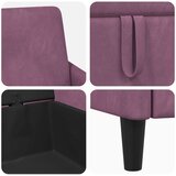  Set sofe s pohranom 2 kom. Ljubičasta Poliester | shoptok.hr
