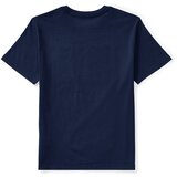 Polo Ralph Lauren Majica 'FLAG' ecru / mornarska / rdeča | Shoptok.si