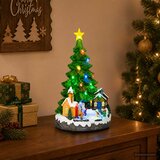  Glazbeno božićno drvce SALO 16 x 15 x 27,5 cm Smola Zelena | shoptok.hr