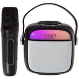 Adler AD 1199 black Karaoke speaker with microphone - SD/USB/AUX/Bluetooth | shoptok.hr