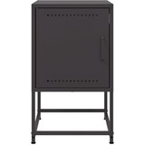  Noćni ormarići 2 kom crni 36 x 39 x 60,5 cm čelični | shoptok.hr