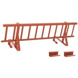  Zaštita od snijega za krov Crvena 800 x 29,5 x 34,5 cm Čelik | shoptok.hr