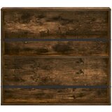  Polica za časopise s policom Dimljeni hrast 80 x 12 x 70 cm | shoptok.hr