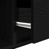 TV ormarić crni hrast 80x31x25 5 cm konstruirano drvo | shoptok.hr