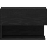  Noćni ormar 2 pcs Crni hrast 46 x 30 x 30 cm Konstruirano drvo | Eponuda.com
