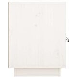  Nočna omarica 2 kosa bela 40x34x45 cm trdna borovina, (20732790) | Shoptok.si