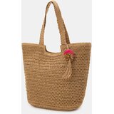 Sinsay Pletene shopper torba s ukrasnom resicom | shoptok.hr