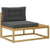  Zunanja garnitura za sedenje Bela 357 x 198,5 x 73 cm Poliester, (5000273527) | Shoptok.si