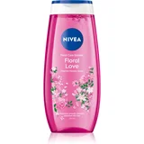 Nivea Floral Love osvežujoč gel za prhanje 250 ml