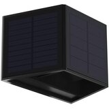  LED solarno zidno svetlo WINGS LED/2W/1300 mAh 3,7V 6000K IP54 crna Cene