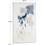 Kave Home Ročno naslikana slika z okvirjem/na platnu 120x200 cm Erale – | Shoptok.si