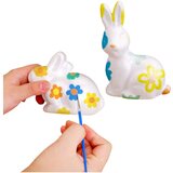  Easter Set Styrofoam Eggs 9pcs Bunny Figurine Paints | shoptok.hr