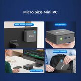 GMK Tec Mini PC G3 Pro Intel i3 10110U - 16GB DDR4 + 256GB SSD WIN 11 Pro | shoptok.hr