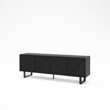 Marckeric Crna TV komoda 161x55x35 cm Peta – | shoptok.hr