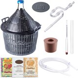 KADAX Vinska steklenica Lady 10L + komplet za vino s plutovinasto zračno zaporo, (5000355197) | Shoptok.si
