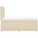  Krevet box spring s madracem krem 120 x 190 cm od tkanine | shoptok.hr