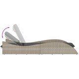  Ležaljka za sunčanje s jastukom 60x205x73 cm poliratan | shoptok.hr