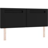 vidaXL Naslon za glavu Jednostavni dizajn Crna 140 cm Umjetna koža | shoptok.hr