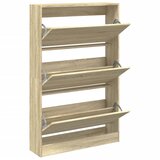 Maison Chic Omarica za obutev - Kopa za čevlje sonoma hrast 80x21x125,5 cm inženirski les, (21777666) | Shoptok.si