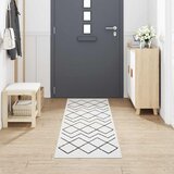  Kuhinjski Tepih Bijelo 300 x 60 cm Baršun | shoptok.hr