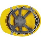 Lahti Pro zaštitna kaciga s ventilacijskim otvorima žuta L1041002 | shoptok.hr