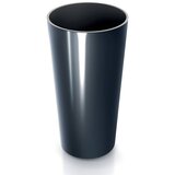 Prosperplast Saksija visoka sjajna sa uloškom - antracit S433 / 25×48 cm Cene