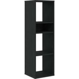 Maison Chic Knjižna omara - Knjižni regal črna 34x31x112 cm inženirski les, (21725924) | Shoptok.si