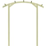 vidaXL Vrtna pergola impregnirana borovina 180x210x40 cm | Shoptok.si
