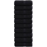 Premium ručnici za pranje SOLUND 10 kom. crni 30x30 cm 600 g/m² | shoptok.hr