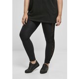 Urban Classics Ladies Flock Lace Stripe Leggings Black Cijene