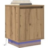 vidaXL TV ormarić s LED svjetlima boja artisan hrasta 38x34x50 cm | shoptok.hr