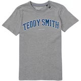 Teddy Smith majice s kratkimi rokavi T-FELT Siva
