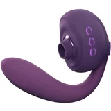 OG 3 - klitoris usisni G-točka vibrator (ljubičasta)