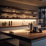  LED svetlo za ispod ormarića sa utičnicama i USB priključcima LED/18W/230V 4000K srebrno | Eponuda.com