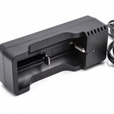  Polnilec za baterije Li-Ion 18500 / 18650 / 14500 / 18350, MicroUSB | Shoptok.si