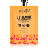 puroBIO cosmetics for hair maska s petimi vitamini Cene