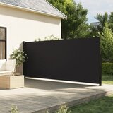 vidaXL Bočna tenda na uvlačenje crna 160 x 300 cm Cijene