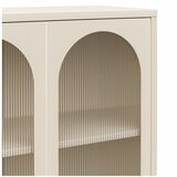 Støraa Krem metalna vitrina 80x186x40 cm Luna – | shoptok.hr