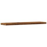  Zidne police 4kom boja staro drvo 40x10x1,5cm konstruirano drvo | Shoptok.si