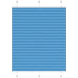  Plisirana zavjesa Plava 110x100 cm Širina tkanine 109,4 cm Poliester | shoptok.hr