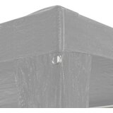 Šator za zabave Svijetlo siva 1200 x 300 x 255 cm PE i čelik | shoptok.hr