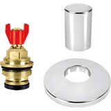 Rosan gornji deo uzidnog ventila sa kapom i kliznom rozetom (abs) 3/4" PGD1634B | Eponuda.com