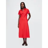 GAP Linen shirt maxi dress - Women's
