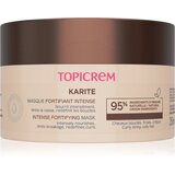 Topicrem KARITÉ Intense Fortifying Mask maska za okrepitev las za valovite in kodraste lase 250 ml | Shoptok.si