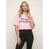 Sinsay Pamučna majica s natpisom | shoptok.hr