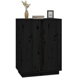  Komoda crna 60 x 35 x 80 cm od masivne borovine | Eponuda.com