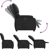  Naslonjač od umjetne kože crni | shoptok.hr