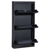 Hanah home Ormarić za cipele Torino 3, 50x104x15 cm, Crni u