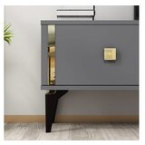 Hanah home tv polica doruk anthracite gold