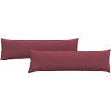  Jastučići za sofu 2 pcs Vinska crvena 145 x 40 cm tkanina | Eponuda.ba